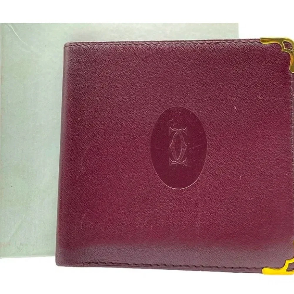 Cartier Wallet with original box & dustcloth